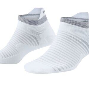 Nike White and Gray Athletic Socks